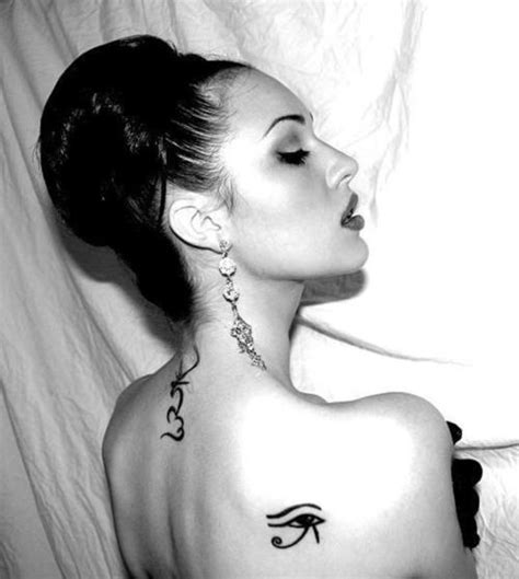 Simple Lovely Girl S Egyptian Eye Tattoo Tattoomagz › Tattoo