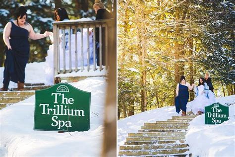 bride  trillium spa  wedding prep  vaughn barry photography