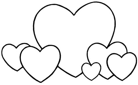 hearts shape coloring pages heart coloring pages valentine coloring