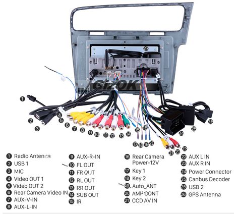 chinese android car stereo wiring diagram