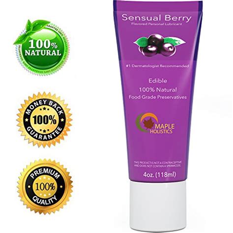 Personal Lubricant 8 Oz Water Based Strawberry Flavored