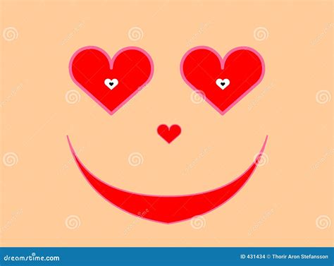 love face stock illustration illustration  devotion