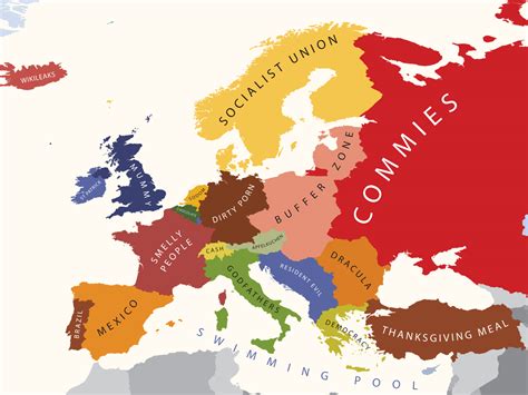 a map of how americans view europe the american catholic