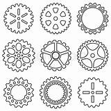Mechanical Gears Drawing Cogs Gear Wheel Vector Getdrawings sketch template