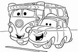 Coloring Pages Fillmore Cars sketch template