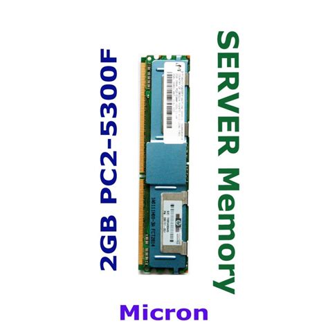 micron 2gb ddr2 pc2 5300f 667mhz server workstation memory xw6400