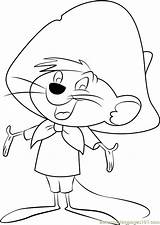 Coloring Speedy Gonzales Pages Getcolorings Printable Coloringpages101 Animaniacs Color sketch template