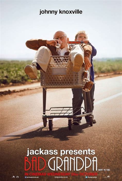 jackass presents bad grandpa in this new poster rama s