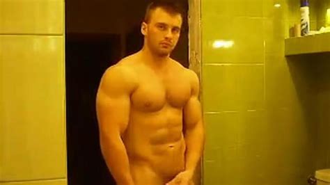 russian bodybuilder strip and cum porn videos