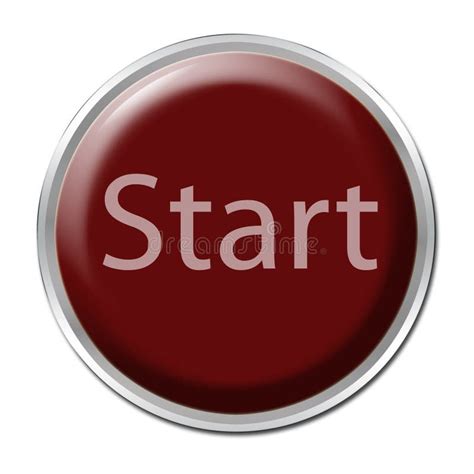 start button stock illustration illustration  control