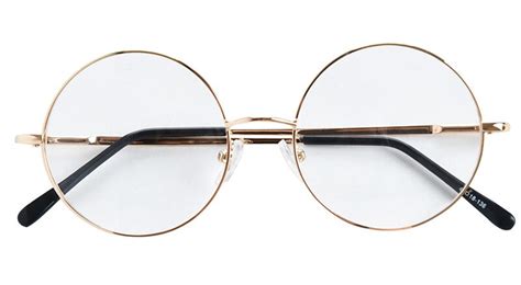 49mm size retro vintage eyeglass frame glasses harry potter style round