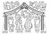 Nacimientos Nacimiento Pesebre Nativity Catequesis Mandalas Recortar Espe Picasa Belén Armar sketch template