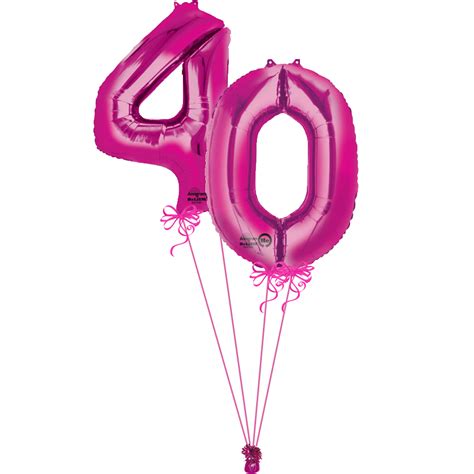 pink giant numbers  magic balloons