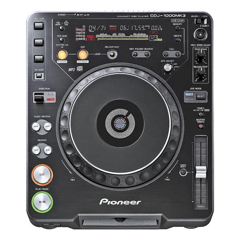 pioneer cdj mk cdmp player musicians friend