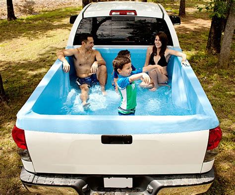 truck bed swimming pool