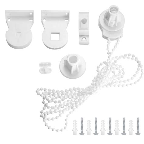buy roller blind fittings replacement repair kit mm white plastic roller blind brackets