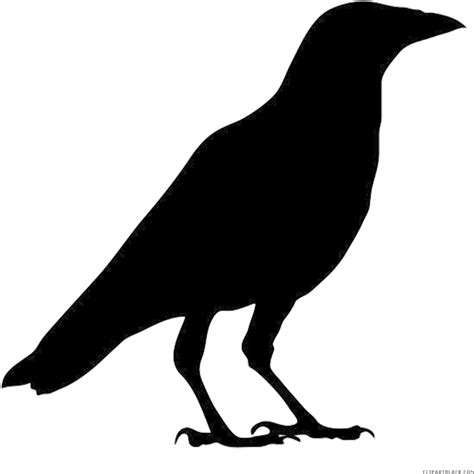 high quality crow clipart silhouette transparent png images