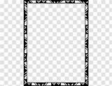 Line Border Frames Tribal Borders Transparent Islamic Clip sketch template
