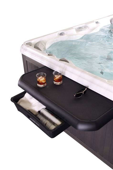 spa bar leisure concepts spa side smart bar  drawer covermate
