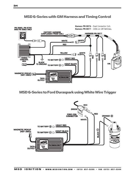 msd al  wiring diagram chevy wiring diagram  chevy hei distributor wiring diagram