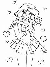 Sailor Colorir Neptune Colorironline sketch template