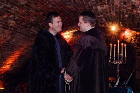 the u k sees first legal same sex pagan marriage ceremony