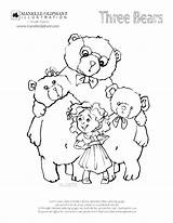 Goldilocks Coloring Bears Three Pages Taekwondo Getcolorings Print Printable Color Getdrawings Colorings sketch template