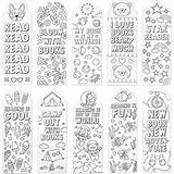 Bookmarks Bookmark Gifts Adult Encourage sketch template