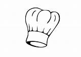 Cocinero Sombrero Dibujo Clip Chefs Grandes sketch template