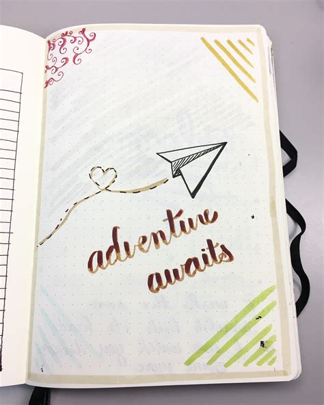 cute  simple design    page   bullet journal