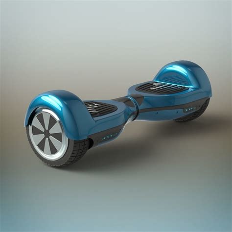 gyro scooter 3d model cgtrader