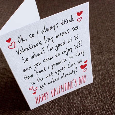Funny Valentines Day Cards Letterpress It S All About