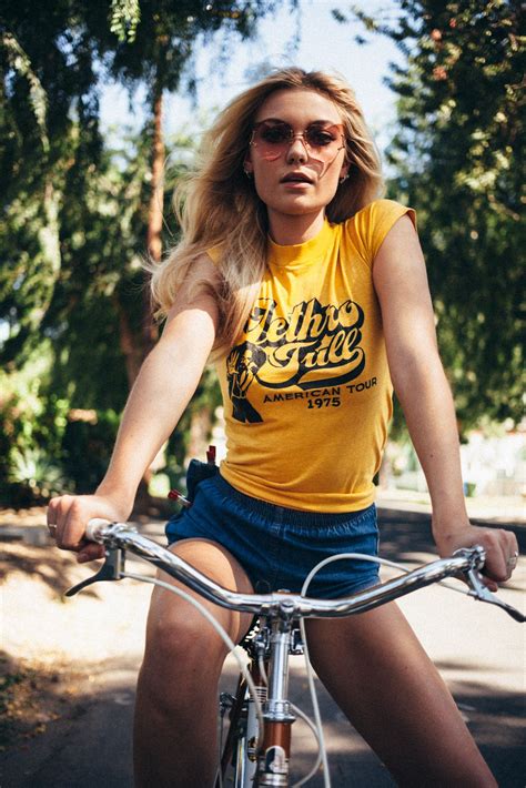 bikefreedom photo girlfriend sexy cycling women fashion 70s fashion retro fashion