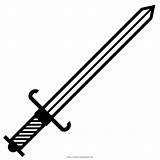 Espada Sword Pedang Kartun Irezumi Orcrist Pngwing sketch template