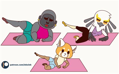 Yoga Class Aggretsuko Know Your Meme