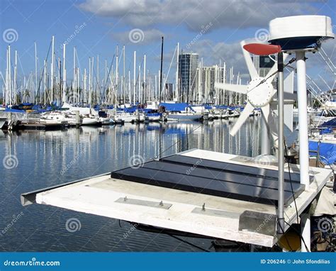 solar sailboat stock photo image  honolulu sailing