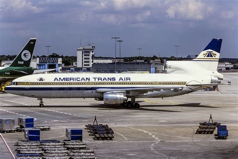 american trans air lockheed     tristar  nda vimages aviation media