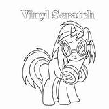 Coloring Pony Little Pages Color Scratch Vinyl Toddler Will Articles sketch template