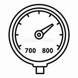 Gauge Barometer sketch template