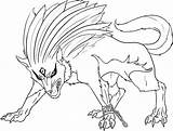 Wolf Coloring Pages Wings Printable Color Print Getcolorings Colo sketch template