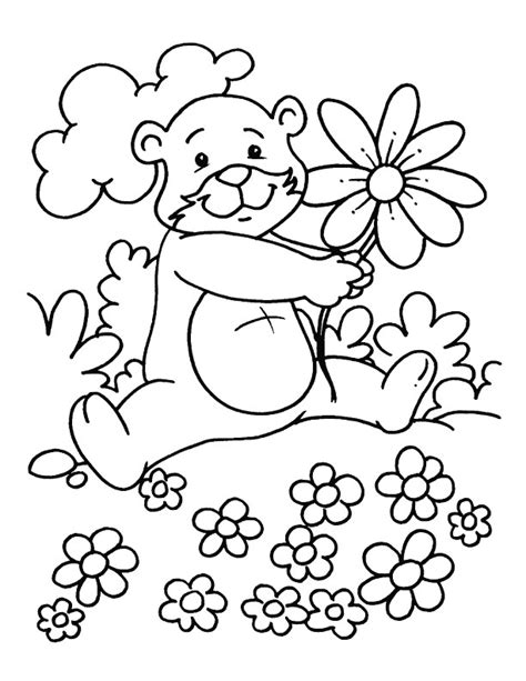 lovely spring season coloring pages   lovely spring
