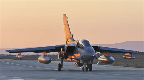 missiles  detached  british tornado fighter jet  cyprus