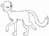 Warrior Coloring Pages Cat Cats Anime Drawing Printable Print Color Hawaiian Getcolorings Getdrawings sketch template