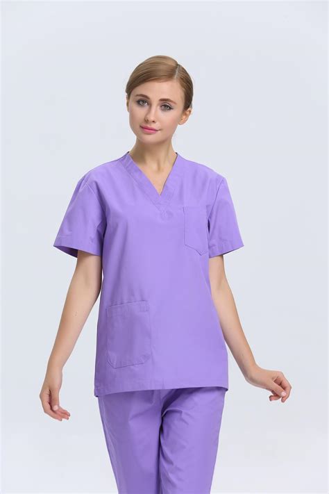2015 oem scrub sets medical uniforms women scrubs cotton