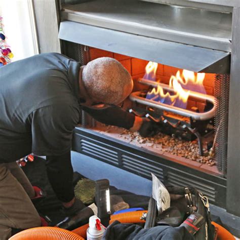 clean  gas fireplace properly great maintenance tips