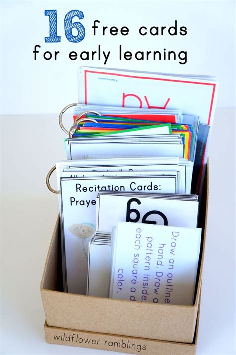 cards  early learning early learning   memorize
