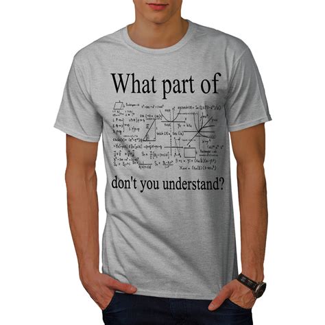 Wellcoda Hard Math Herren T Shirt Lustige Frage Grafikdesign Printed