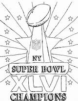 Coloring Bowl Super Pages Trophy Superbowl Seahawks Cola Coca Logo Football Drawing Gumby Getcolorings Printable Print Jersey Color Kids Coloringhome sketch template
