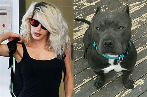 this hot blonde chick admitted to shagging her pitbull after police found videos on her phone