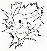 Pikachu Pages Printable Kids Coloring Color sketch template